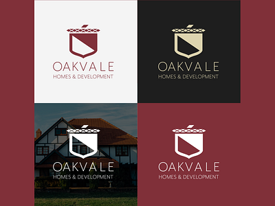 Oakvale Logo brand identity branding design graphic design icon identity identity design logo logo design minimal