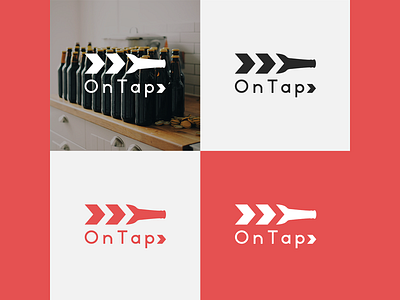 OnTap Logo brand identity branding design graphic design icon identity identity design logo logo design minimal