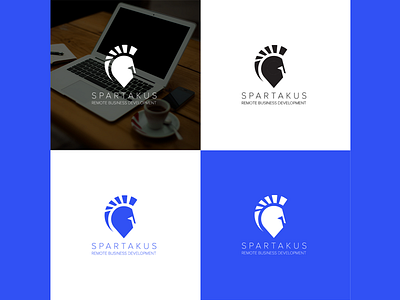 Spartakus Logo brand identity branding design graphic design icon identity identity design logo logo design minimal