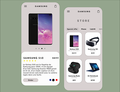 Samsung Store App adobexd app app design design ui ui design ux ux design uxui web design webdesign