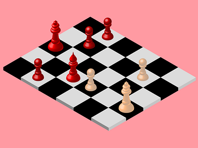 Isometric Chess Board