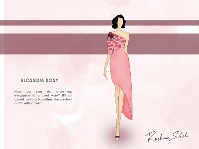 BLOSSOM ROSY elegant fashiongoals