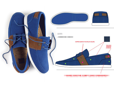 Loon Shoe cad illustration illustrator shoe vector