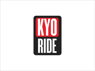 kyoride logo brand branding graphic design logo logos t shirt