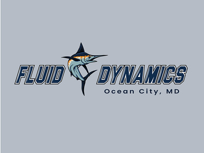 Fluid Dynamics boat branding graphic design