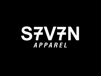 S7V7N APPAREL branding design logo