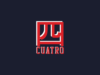 Cuatro Basketball Logo