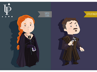 Game of Thrones Poker - Sansa and Littlefinger baelish character design game of thrones got little finger petyr sansa stark