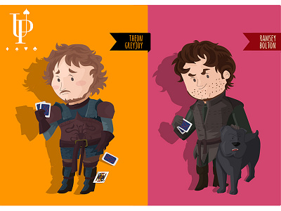 Game of Thrones Poker - Theon Greyjoy and Ramsey Bolton