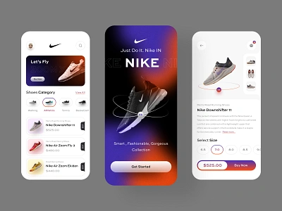 Shoes App UI Design android app appdesign branding design graphic design ios mobile product shoes shoes store shoesapp shopping splashscreen store ui uidesign ux uxdesign webdesign