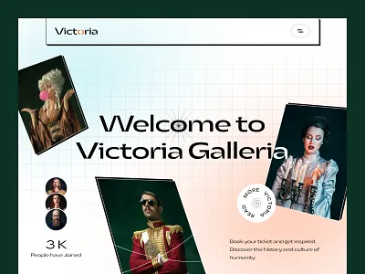 Victoria Museum (Art Galleria) animation application art artgallery branding design graphic design illustration logo museum retrodesign ui uidesign ux uxdesign vector vintage vintagedesign webdesign website