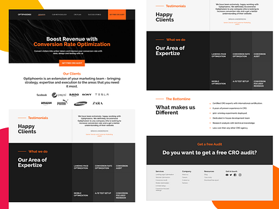 Marketing website - landing page adobe xd landing page marketing website ui ux ui design ux design