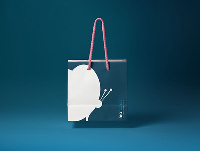 Biofacial Bag branding design logo vector