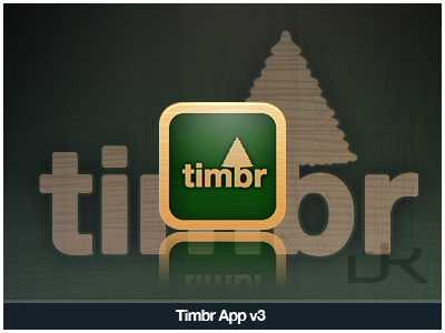 Client Work: TimbrApp v3 (Forrst App) app forrst ios timbr