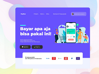 Header website