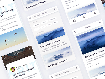 Articles App Design