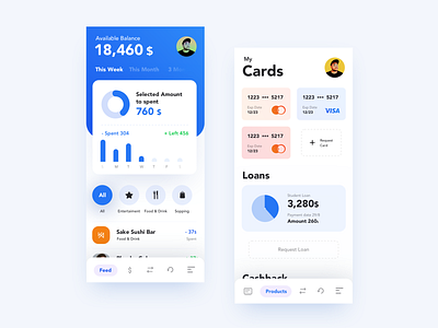 Banking App UI Concept