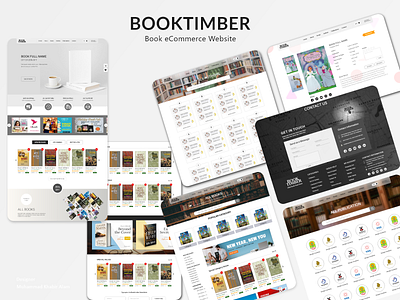 Book eCommerce Website adobe xd book book website contact us ecommerce ecommerce website design home page landing page design ui ux design web design