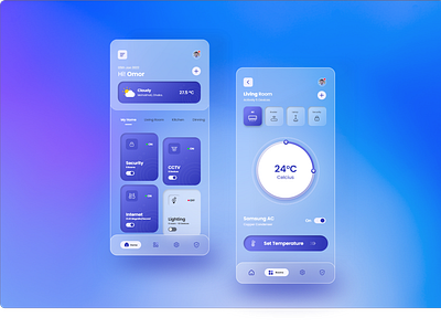 Smart Home Controller App adobe xd app design design graphic design smart home app smart home controller app ui ui design ui ux design