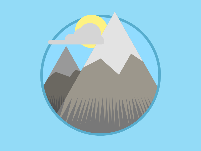 2015 Icons Day 15 - Mountain 2015 icons 2015icons mountain height