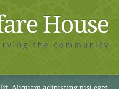 Muslim Welfare House Header header