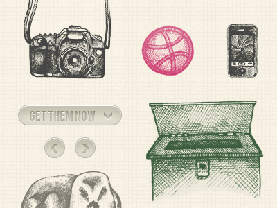 UP Teaser arrow bird button buttons dribbble illustration iphone postbox sketch slr uncommonpixel