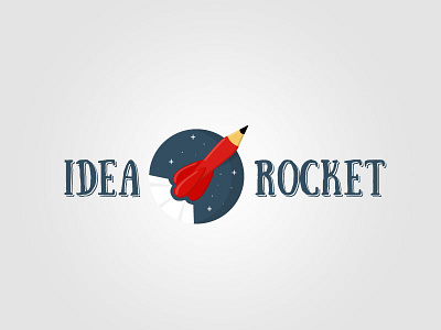 Idea Rocket Logo Design