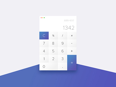Day 03 - Calculator UI calculator designaday numbers ui ux
