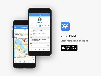 Zoho CRM 3.0 app crm ios ui zoho