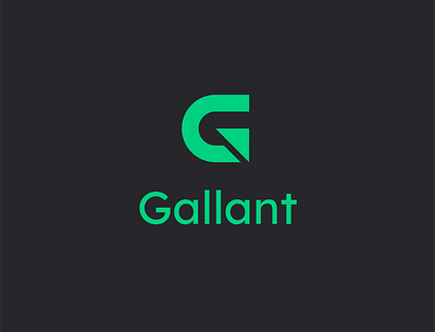 Gallant | Logo & Branding app bold branding clean design logo men minimal modern self care simplistic sleek ui