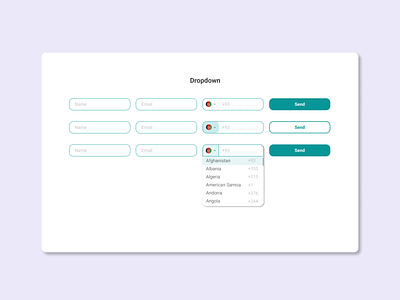 Daily UI/ Dropdown - #027 black country design email figma green grey name send site ui web website