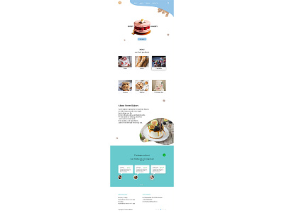 Bakery bakery cake cupcake design muffins sweets web
