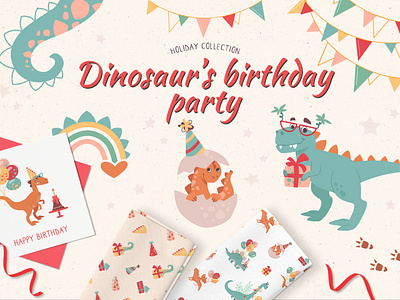 Dinosaurs. Birthday Party