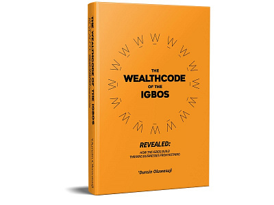 The Wealthcode of the Igbos - Book Cover Design. branding design graphic design