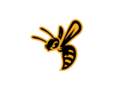 Hornet Logo Concept animal logo bee bee logo hornet illustration logo mark sports sports design sports identity sports logo wasp