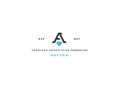 AAF Dayton Logo aaf aaf dayton dayton gem gem city lockup logo mark