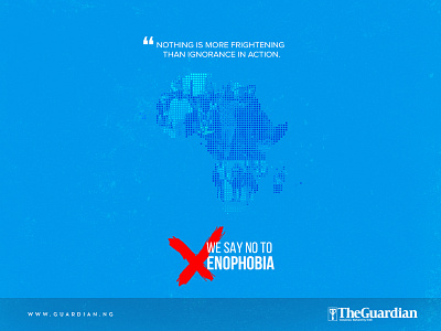 SAY NO TO XENOPHOBIA 0 africa design digital illustration nigeria say no to xenophobia south africa xenophobia