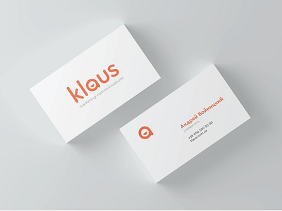 Klaus brainerdesign branding friendly logo klaus logo logodesign marketing marketing agency marketing communications open peace smyle soft speech speechbubble