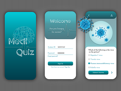 Medi Qiuz app medical medical app medicine microbiology quiz quiz app school school app smart success virus