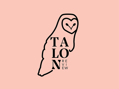Talon Review florida illustrator jacksonville literary magazine literature logo