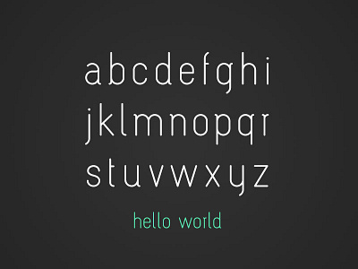 hello world design font type typeface typography