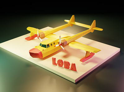 plane 3d 3d blender blender build illustration plane