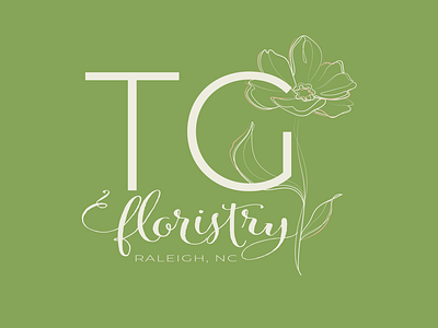 TG Floristry Logo Design