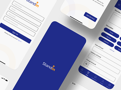 StandIn App figma ui ux