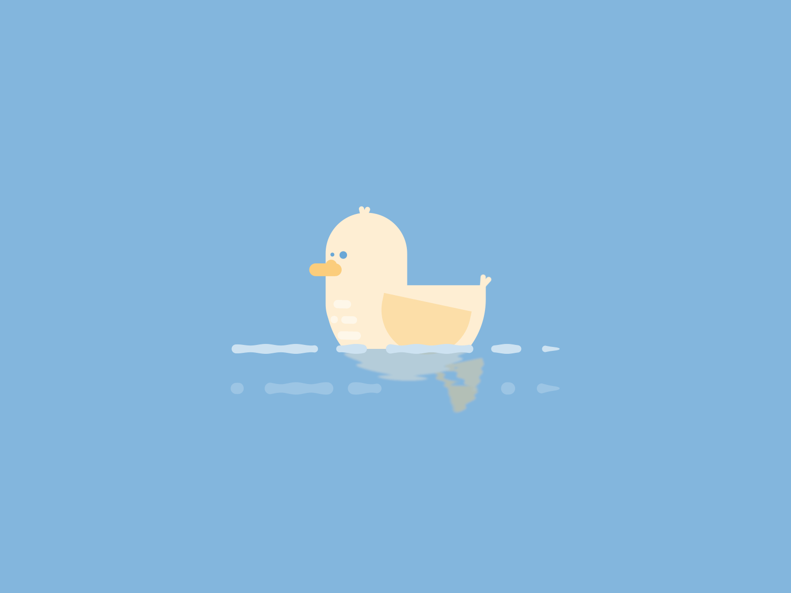 Duck after effects animation design duck gif loop animation motion design motion graphics