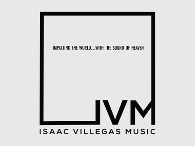 Isaac Villegas Music Logo branding graphic design logo vector
