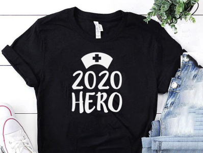 2020 Hero T shirt 2020 hero tshirt 2020 tshirt corona tshirt covid 19 tshirt design designs doctor tshirt nurse nurse shirt nurse t shirts amazon nurse tshirt shirt tee tees tshirt tshirtdesign