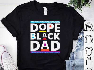 DOPE BLACK DAD T-shirt