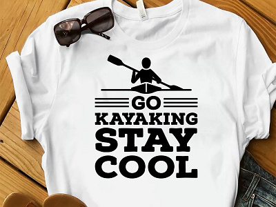 Go KAYAKING Stay Cool T-shirt