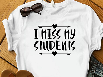 I MISS MY STUDENTS T-SHIRT